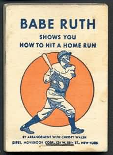 1932 Wheaties Babe Ruth Flip Book